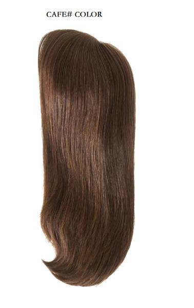 100% RAW Cuticle Remy Human Hair Medical Grade Toupee Mono Top Ladies Wigs Mix Color Wigs for Cancer And Alopecia Patients