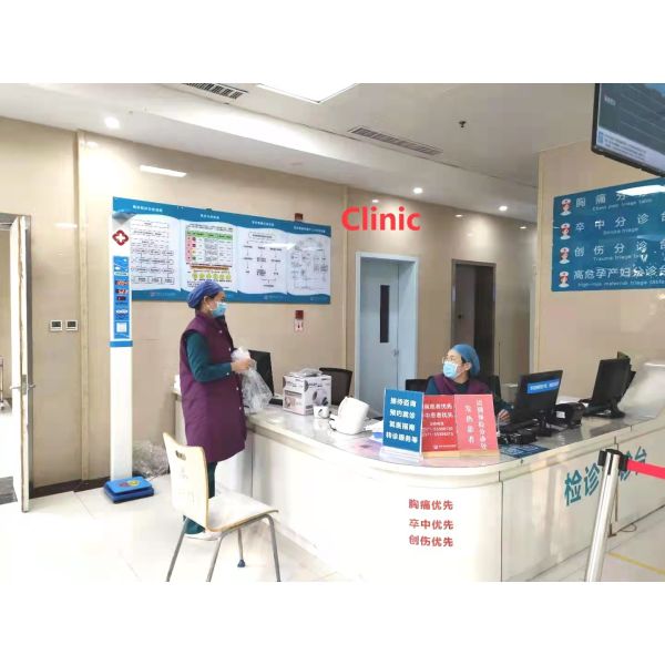 Foldable BMI Weight Machine for Hospital Medical Human Height Weighing Customized Support