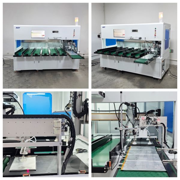 6 Channels Industrial Automatic Polymer Battery Cell Sorting Machine