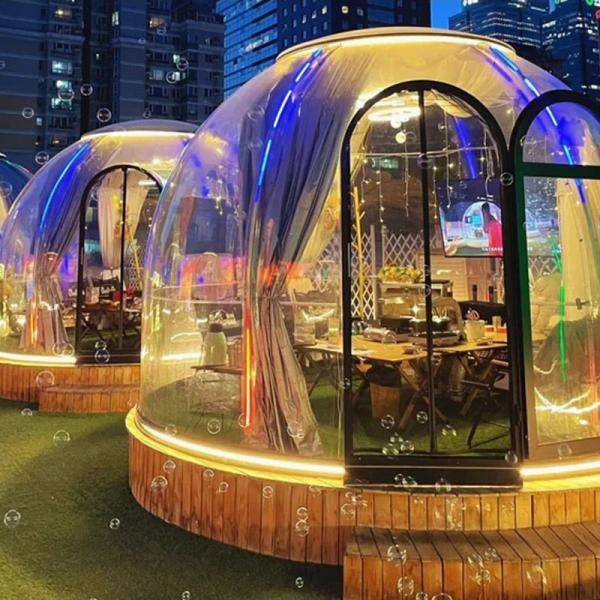 Transparent Resort Dome House PC Hotel Outdoor Camping Party Tent