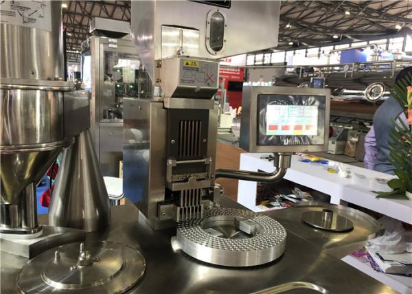 Energy Saving Electric Capsule Filling Machine / Liquid Gel Capsule Machine