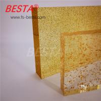 1220x2440mm Glitter Acrylic Sheet 3mm Desenho personalizado Virgin Grade