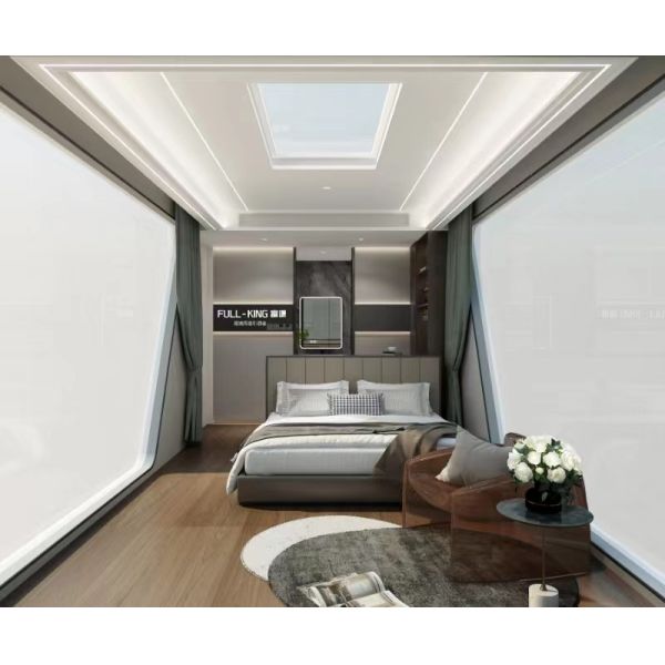 3D Model Design and Air Conditioning Space Capsule House for Project Solution with Waterproof Performance