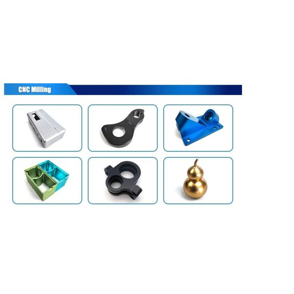 YMP Precision Aluminum Parts Metal 5 Axis CNC Milling Service