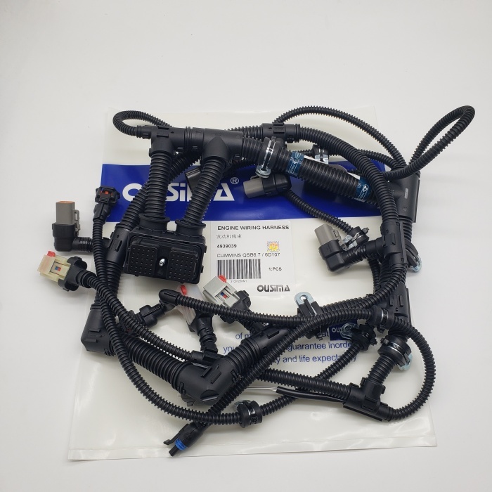 High Quality Excavator Wiring Harness for QSB6.7 6D107 HL740-7A HL740-9 Angle Wiring Harness