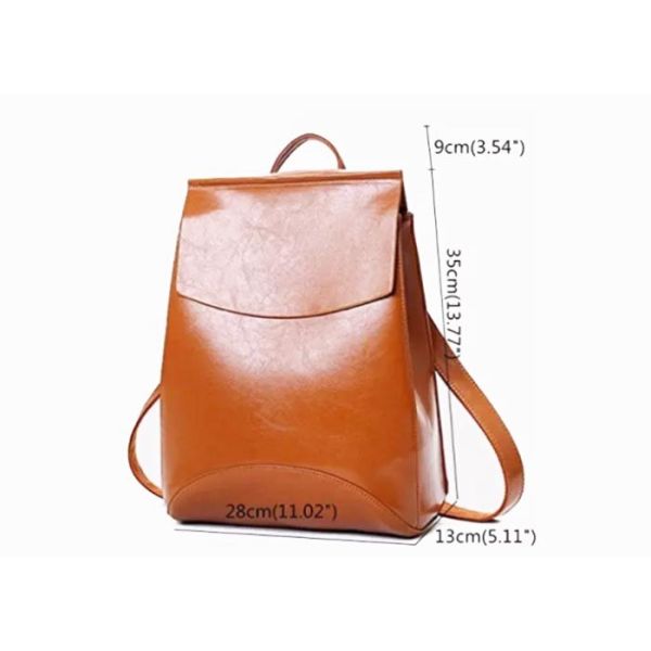 PU Leather Custom Made Backpacks Casual Personalized Backpacks For Girl