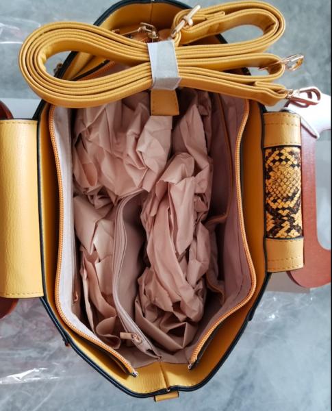 Hot Sale Fashion Handbags Women bags Designer Handbags with wood handle for Women Leather PU Bag Crossbody and Shoulder