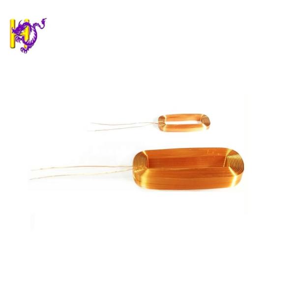 Air Core Electromagnetic Copper Induction Coil Enameled Wire Inductor
