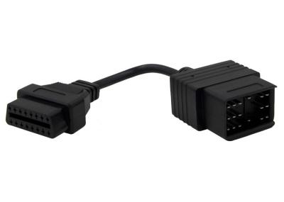 OBD2 OBDII J1962 Female to Toyota 17 Pin OBD1 Male Connector Cable
