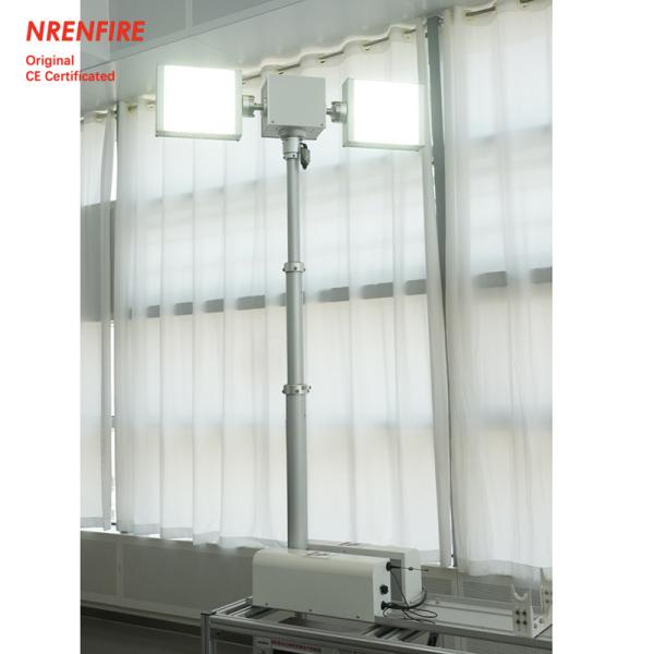 fire truck mounting pneumatic telescopic mast light 1.8m roof top mounted-NR-R1800-240