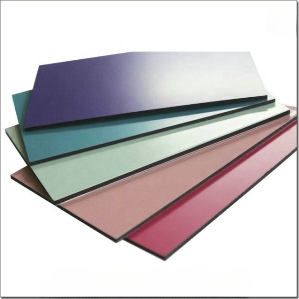 PE PVDF Coated Fire Tested Aluminium Composite Panel Width 1220mm/1250mm/1500mm Elongation at Break ≥5%