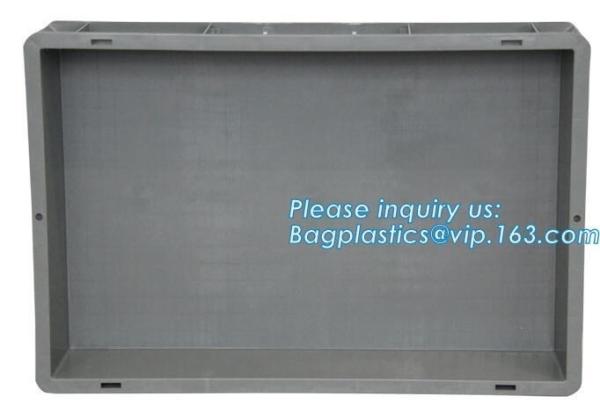 Multi-purpose Euro logistics plastic box ; Plastic turnover box, pp corrugated sheet Box plastic transport box turnover