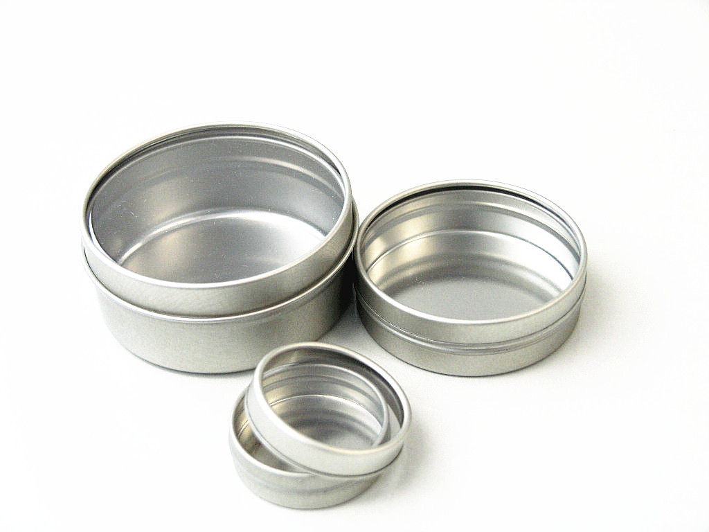 Offset Printing Round Small Tea Tins Containers Metal Loose Personalized Tea Tins