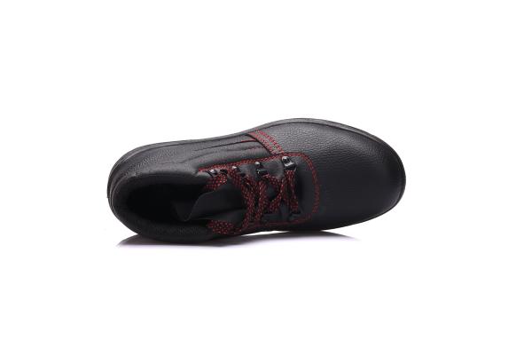 Cow Leather Upper Soft Sole Safety Shoes High Cut Pu Injection For Women