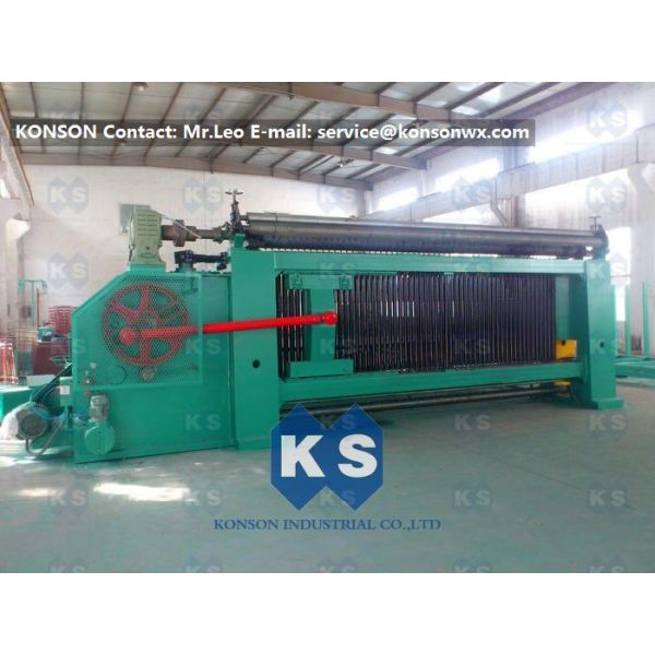 Infrared Ray Safety Gabion Box Machine For 2m x 1m x 1m Galvanized Gabion Baskets