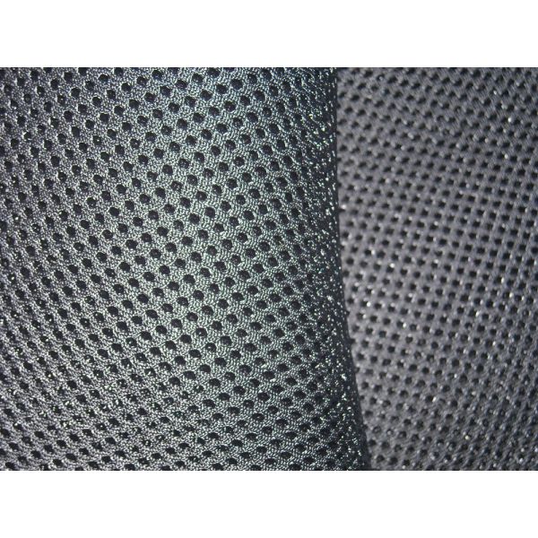 Adults Grey Mesh Cotton Bucket Hat For UV Protection Woven Label / Strings With Button