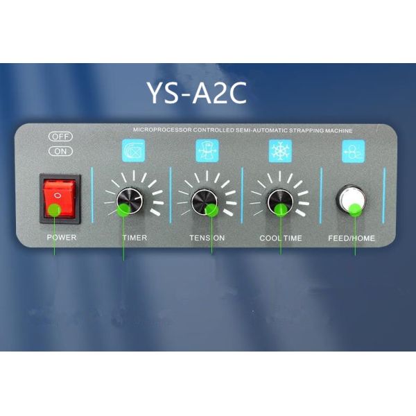 YS-A2C Double Motor High Table/Low Table PP Strapping Machine for Carton Packaging
