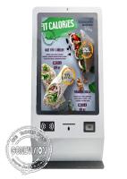 O CE Desktop do serviço do auto do quiosque do tela táctil do restaurante certificou