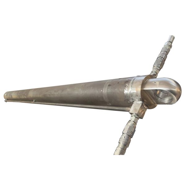 Vérin hydraulique télescopique personnalisé 125 70-2500 Vérin hydraulique à longue course Vérin hydraulique simple effet Prix