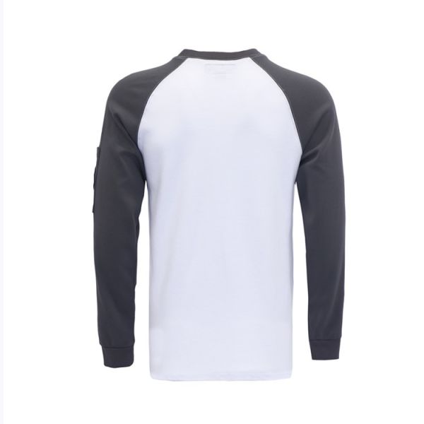 Arc Rated Working 7 Oz Fr Henley Shirt Two Tone