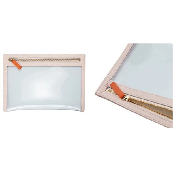 OEM Makeup Cosmetic Bag Commodity Package Packing Soft Customized PVC Slider