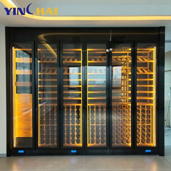 Oem Factory Double Door Wine Refrigerator Wine Temperature Control Unit