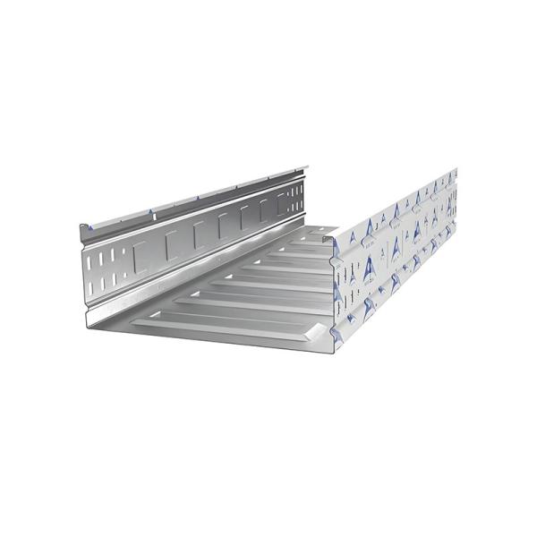 Silvery Molded Cable Tray With Temperature Range -40°C To 120°C And 3m Length Installation