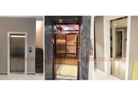 Carga avaliado translúcida de aço inoxidável 400kg de 304 elevadores residenciais da casa