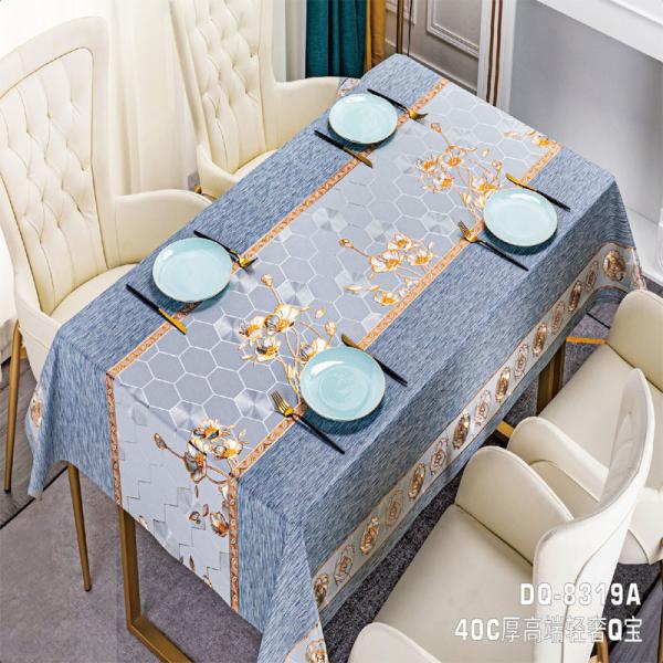 Impermeável 2mm espessura PVC Cobertura de mesa 137cm*20m Tamanho para Sarapes mexicano Mantel