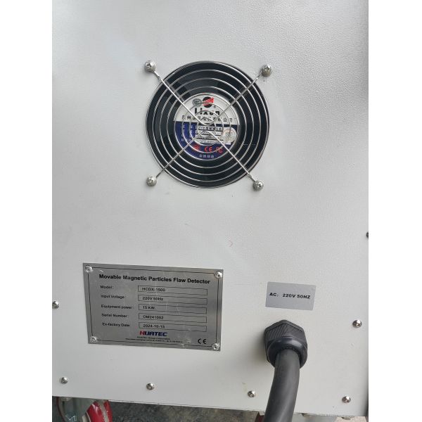 HCDX-1500 Industrial MPI Magnetizing & Demagnetizing Equipment 0-1500A Continuous Adjustable Current Quick Connector Probe Magnetic Inspection Device