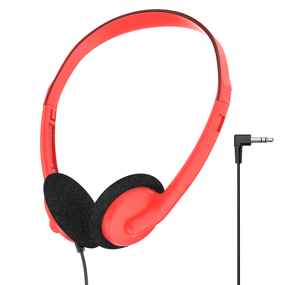 JTY-0121 Wired Head Mounted Headphones 3.5mm/Type-C Plug Lightweight Headphones Comfortable Earcups Stereo Audio Headphones Suitable for Aviation/Train/Classroom/Office/Museum OEM/ODM Customization