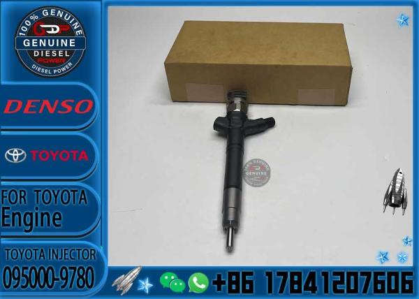New Diesel Fuel Injector 095000-9730 095000-9780 for TOYOTA 23670-51031 1VD-FTV 23670-59035, 23670-59036,