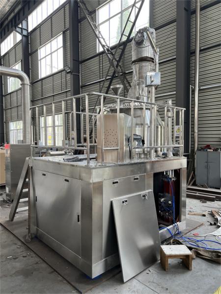 Granulatoire rotatoire à grande vitesse de GHL 800L pour le cisaillement élevé de poudre humide 320kg/groupe