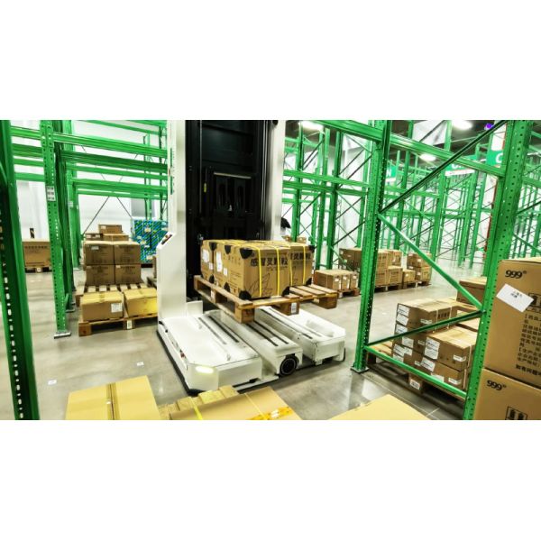VFR,VNA Fork-Type AMR,Very Narrow Aisle Fork-Type Autonomous Mobile Robot,Warehouse Automation And Logistics Industry Automatically Organize And Stack Pallets Handling Robot