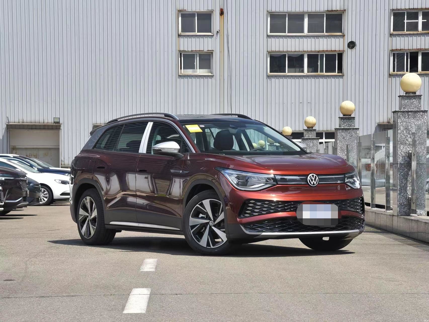 VW ID6 x 2022 используемого места двери 7 PURE+ 617km 83.4kwh EV средних больших SUV 5 нового/