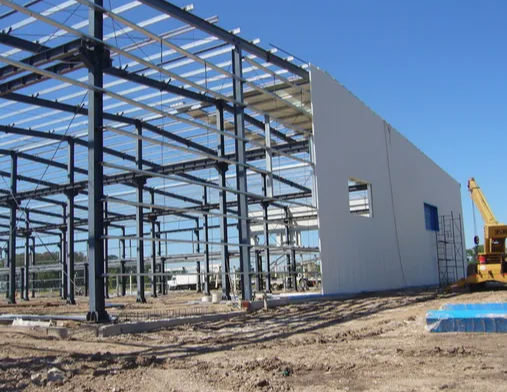 Customized Prefab Steel Structure Warehouse with Seismic Resistance up to 8 Magnitude and Wind Resistance up to 50 m/s Bolt Connection