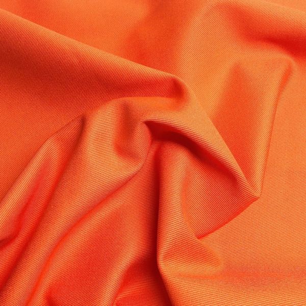 330gsm 100% Cotton Twill FR Woven Fabric For Fire Retardant Appreal EN11612
