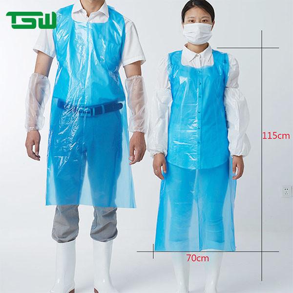 Disposable HDPE LDPE Waterproof Plastic Apron disposable plastic aprons disposable PE apron