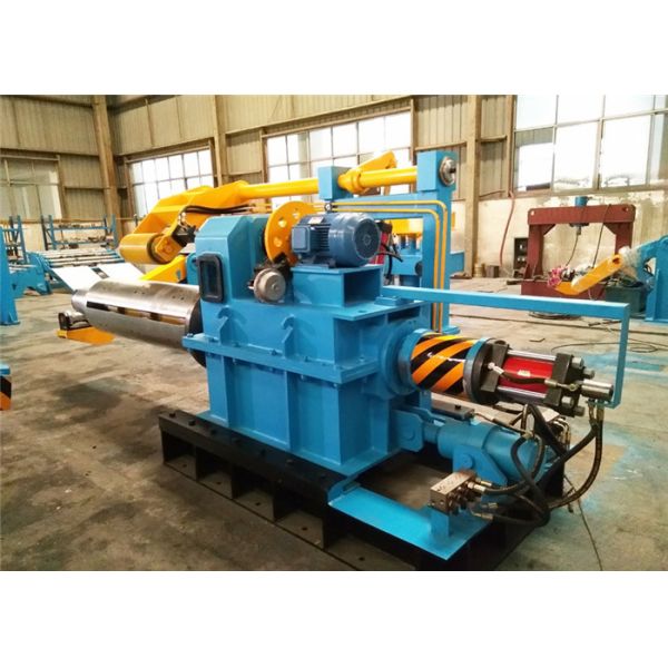Light Gauge Metal Plate Cutting Machine Ф240mm Blade Shaft With Hydraulic Cylinder