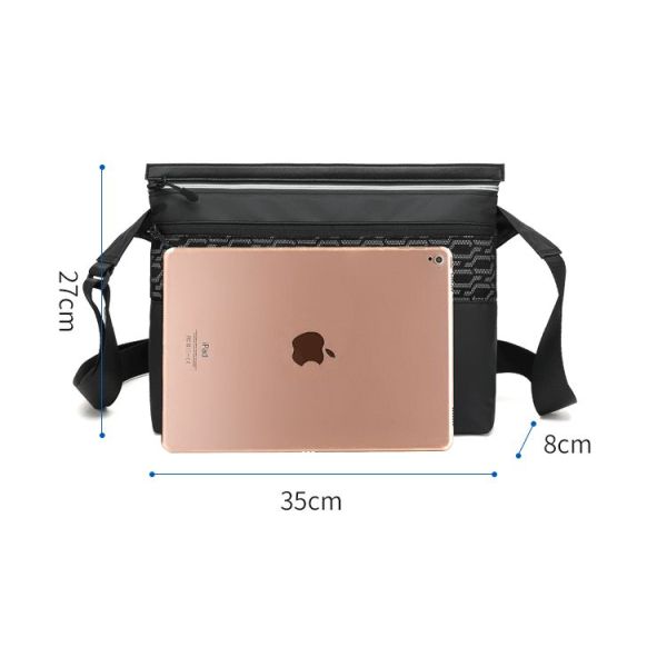 Anti Shock Business Briefcase Satchel Crossbody Mens Messenger Bag 35*8*27cm