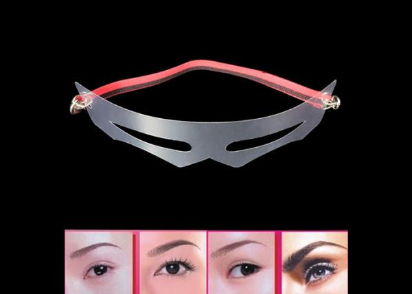 12 Style Transparent Eyebrow Shaping Mold With Accurate Measurement
