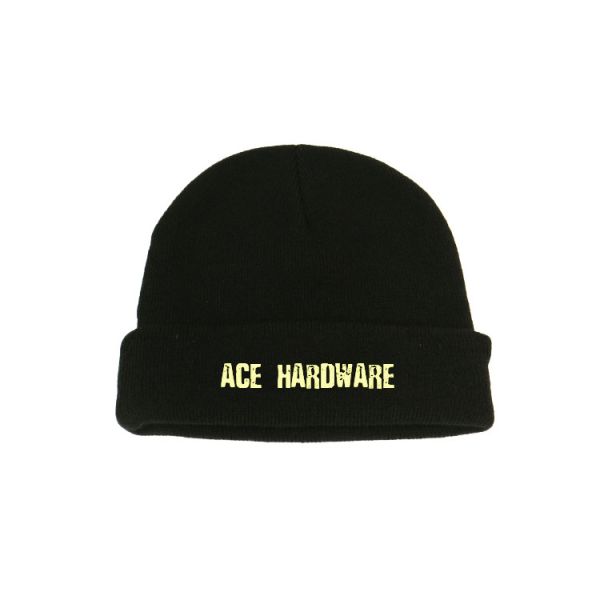 Wholesale Custom Beanie Your Own Embroidery Logo Woven Label 100% Acrylic Beanie Hat / Knitted Beanie In Winter