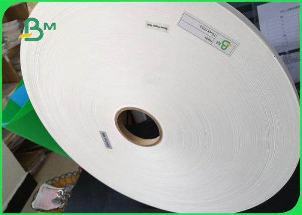 Eco - Friendly & Safe Ink Degradable Printable Food Grade Paper Roll For Paper Straws