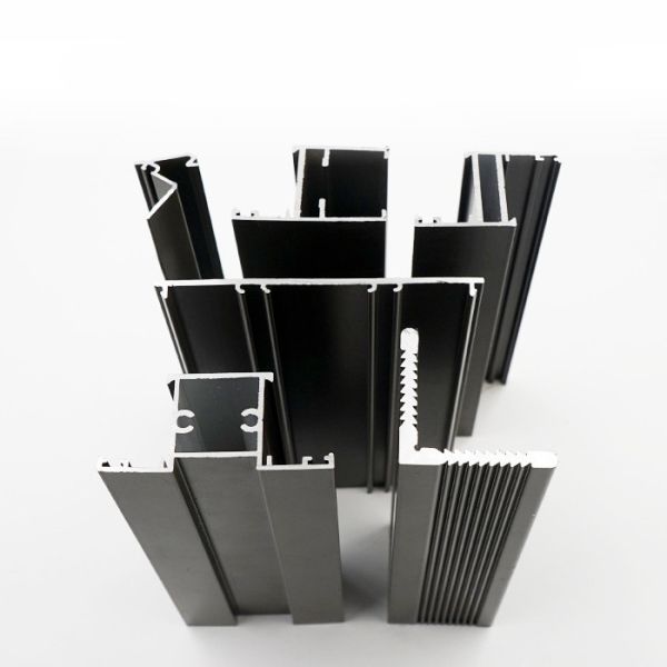 6063 T5 Doors Windows Aluminum Extrusion Profile For Sliding Section