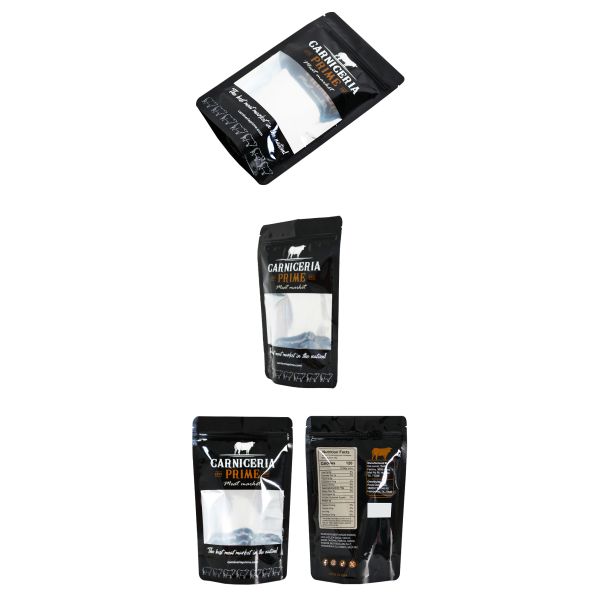 Sac d'emballage en fermeture à glissière en plastique résistant à l'humidité