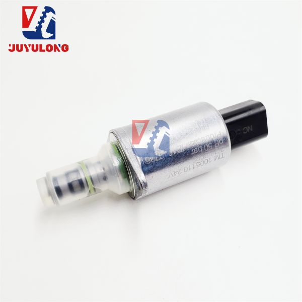 JUYULONG High Quality Proportional Solenoid Valve TM 1005110 24V for Sany Excavator Construction Machinery Parts
