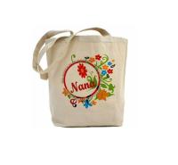 Saco de roupa de canvas reutilizável para compras