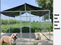 10x10x6ft Steel Dog Kennel Galvanizado Chain Link Dog Run Kennel