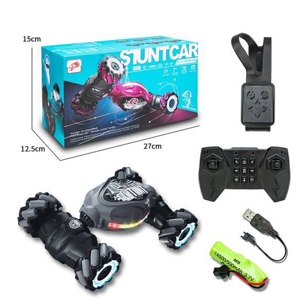 Twisted Car Lighting Music Stunts Climbing Car with Gesture Sensing Control and Remote
