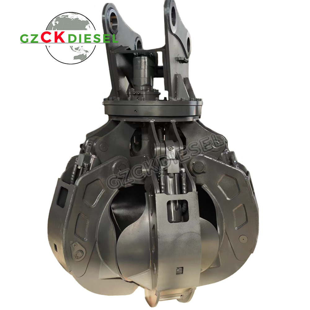 Excavator Lotus Grab Excavator Attachment Excavator Spare Parts